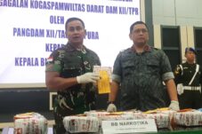 Pangdam XII/TPR Serahkan Barang Bukti 11 Kilo Sabu ke BNN