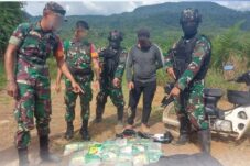 Kembali, TNI Gagalkan Penyelundupan 20 kilo Sabu dari Negeri Jiran Malaysia