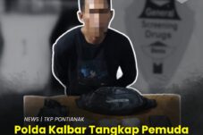 Polda Kalbar Tangkap Pemuda akan Selundupkan 3 ons sabu Ke Kalteng