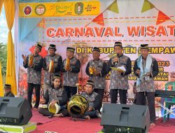 50 Sampan Kato Ramaikan Karnaval Wisata Air Mempawah