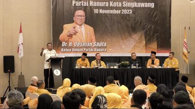 OSO Ingatkan Kadernya Rapatkan Barisan Jelang Pemilu
