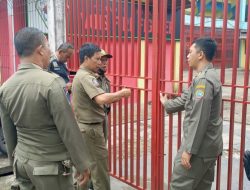 Pengelola tak berikan kunci, Satpol PP buka paksa pintu gedung Perbasi Pontianak