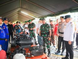 TNI Polri bersama Pemprov Kalbar Bersinergi Tanggulangi Banjir