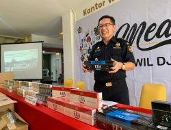 Sejak November 2023, DJBC Kalbagbar Akui Tindak Sebanyak 400.000 Batang Rokok Ilegal