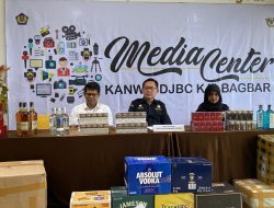 Selama 2023 Bea Cukai Kalbagbar Menindak Seribu Lebih SBP