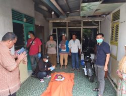 Warga Pontianak Kota di Gegerkan Penemuan mayat di kamar kos