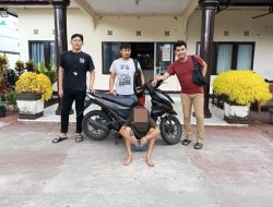 Curi Motor, Remaja 19 tahun Di Pontianak Diringkus Polisi