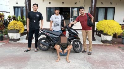Curi Motor, Remaja 19 tahun Di Pontianak Diringkus Polisi