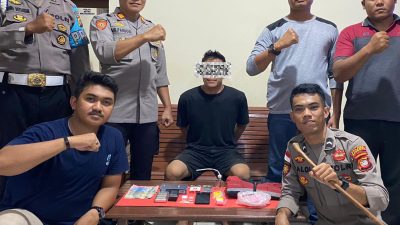 Lagi, Pengedar Sabu Dibekuk Tim Tindak Polsek Sekayam