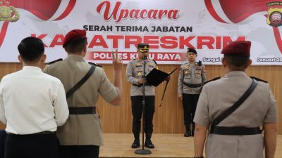 Kasat Reskrim Polres Kubu Raya Resmi Berganti