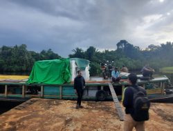 TNI Polri Kawal Kotak Suara Di Wilayah Perairan Kubu Raya