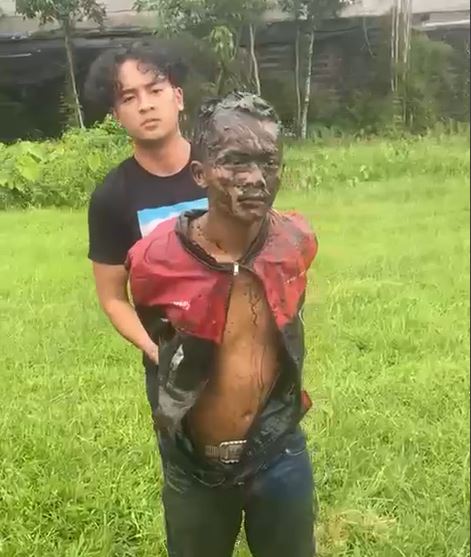 Pelaku Curanmor Diringkus Polisi Saat Sembunyi Di Selokan