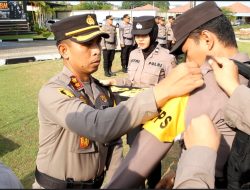 Jelang Pemilu, Pesan Kapolres Singkawang Personel Wajib Siaga