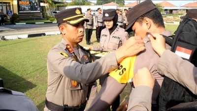 Jelang Pemilu, Pesan Kapolres Singkawang Personel Wajib Siaga