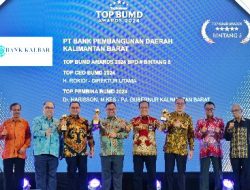Top BUMD Award 2024, Bank Kalbar Pertahankan Bintang 5 Selama Dua Tahun
