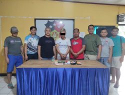 Polsek Tumbang Titi Grebek Rumah Pengedar Sabu