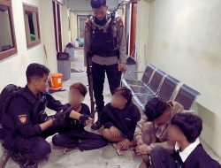 Polisi Amankan 4 Remaja Pelaku Tawuran Di Desa Kapur