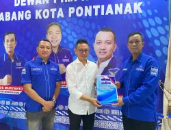 Edi Rusdi Kamtono Resmi Daftar Cawako Ke Partai Demokrat