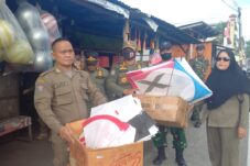 76 Layangan Diamankan di Wilayah Pontianak Timur dan Utara