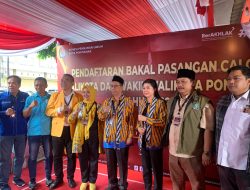 Resmi Deklrasi dan Daftar KPU, Multi-Harti Siap Pemerataan Pembangunan di Pontianak