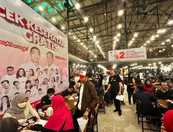 Simpatisan Norsan-Krisantus Gelar Cek Kesehatan Gratis Bagi Anak Muda