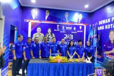 Peringati HUT Ke-23 Partai Demokrat, DPC Demokrat Pontianak Gelar Syukuran