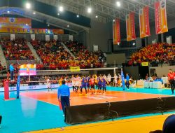8 Besar Kapolri Cup 2024, Tim Voli Putra Polda Kalbar Menang Mudah Atas Polda Sulsel