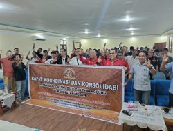 Jakius Rapat Koordinasi dan Konsolidasi Bersama DAD dan Temenggung di Nanga Pinoh