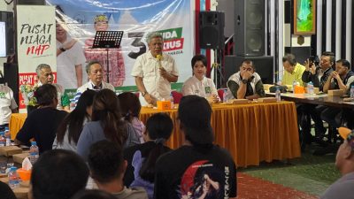 Kampanye Dialogis di Singkawang, Muda-Jakius Tegaskan Komitmen Perbaikan Layanan Kesehatan