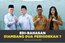 Survey LSI Denny JA, Elektabilitas Edi-Bahasan Unggul 72-80 Persen di Pilwako Pontianak 2024