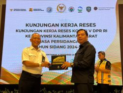 Kunker Lasarus Bahas Rencana Pembangunan Jembatan Kapuas III
