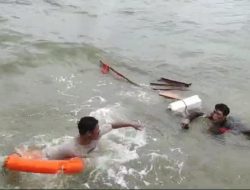 Dua Nelayan Rajungan di Temukan Selamat Mengapung di Laut, Satu Orang Masih Dalam Pencarian