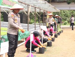 Dukung Ketahanan Pangan, Polda Kalbar Launching Pekarangan Pangan Bergizi