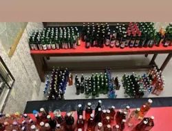 Ops Pekat Kapuas 2025, Polisi Amankan Ratusan Botol Miras