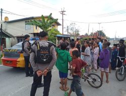 Bikin Resah, Polisi Bubarkan Perang Sarung Anak anak di Nipah Kuning