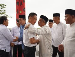 Suasana Haru Sambut Kedatangan Edi-Bahasan