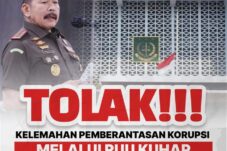 RKUHAP Ditengarai Lemahkan Kewenangan Jaksa Sebagai Penyidik Korupsi