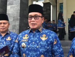 Bupati Kubu Raya Sujiwo Pimpin Apel Perdana