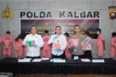 Operasi Pekat 2025, Polda Kalbar Sita 2,5 Kg Sabu