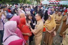 Pontianak Barat Jadi Penutup Pasar Murah, Warga Antusias Berbelanja