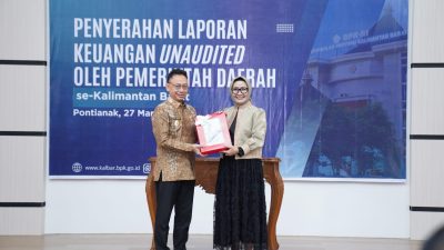 Serahkan LKPD, Wako Edi Harap Kualitas Meningkat