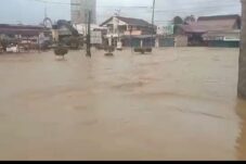 Curah Hujan Tinggi, Banjir Rendam Kota Putussibau