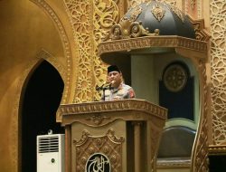 Kapolda Kalbar Beri Kultum di Masjid Mujahidin Pontianak