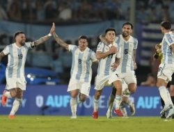 Tanpa Messi, Argentina Taklukkan Uruguay Melalui Gol Tunggal Thiago Almada