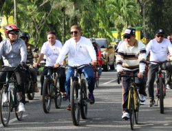 Gowes dan Tanam Pohon, Sujiwo: Pola Hidup Sehat dan Peduli Lingkungan
