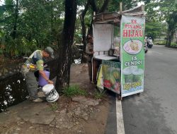16 Lapak PKL di Jalan Ampera Ditertibkan Satpol PP Pontianak
