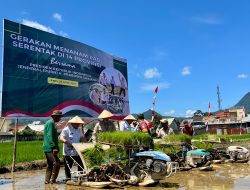 Gubernur Kalbar Dorong Kemandirian Pangan Lewat Tanam Padi Serentak di 14 Provinsi