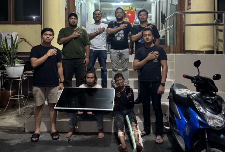 Dua Pelaku Spesialis Pencurian Rumah Kosong Ditangkap Polisi