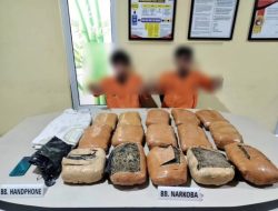 Diduga Jaringan Antar Provinsi, 2 Pelaku Pengedar Narkotika Diamankan Polisi