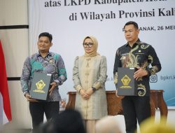 Pemkab Kapuas Hulu Raih Opini WTP 8 Kali Beruntun
